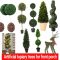Artificial topiary trees for front porch | With a proper Guideline