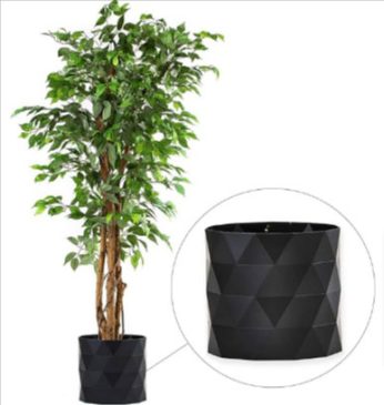 Feet Tall Ficus Silk Leaf Artificial Tree