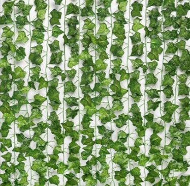 JPSOR 24 Pack Artificial Ivy Leaves Greenery Garlands