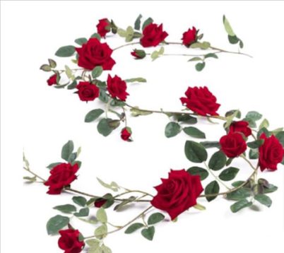 Veryhome Rose Garland, Pack of 1