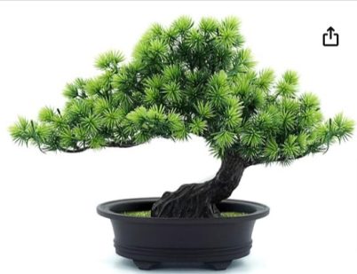 yoerm Artificial Plants Indoor Fake Plants Bonsai Tree